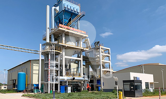 Planta de molienda de carbón bituminoso