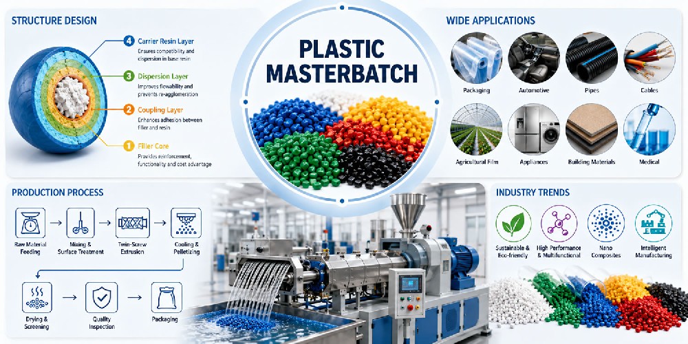 Análisis integral del masterbatch de plástico: diseño estructural, proceso de producción, equipos principales y tendencias globales de la industria.jpg